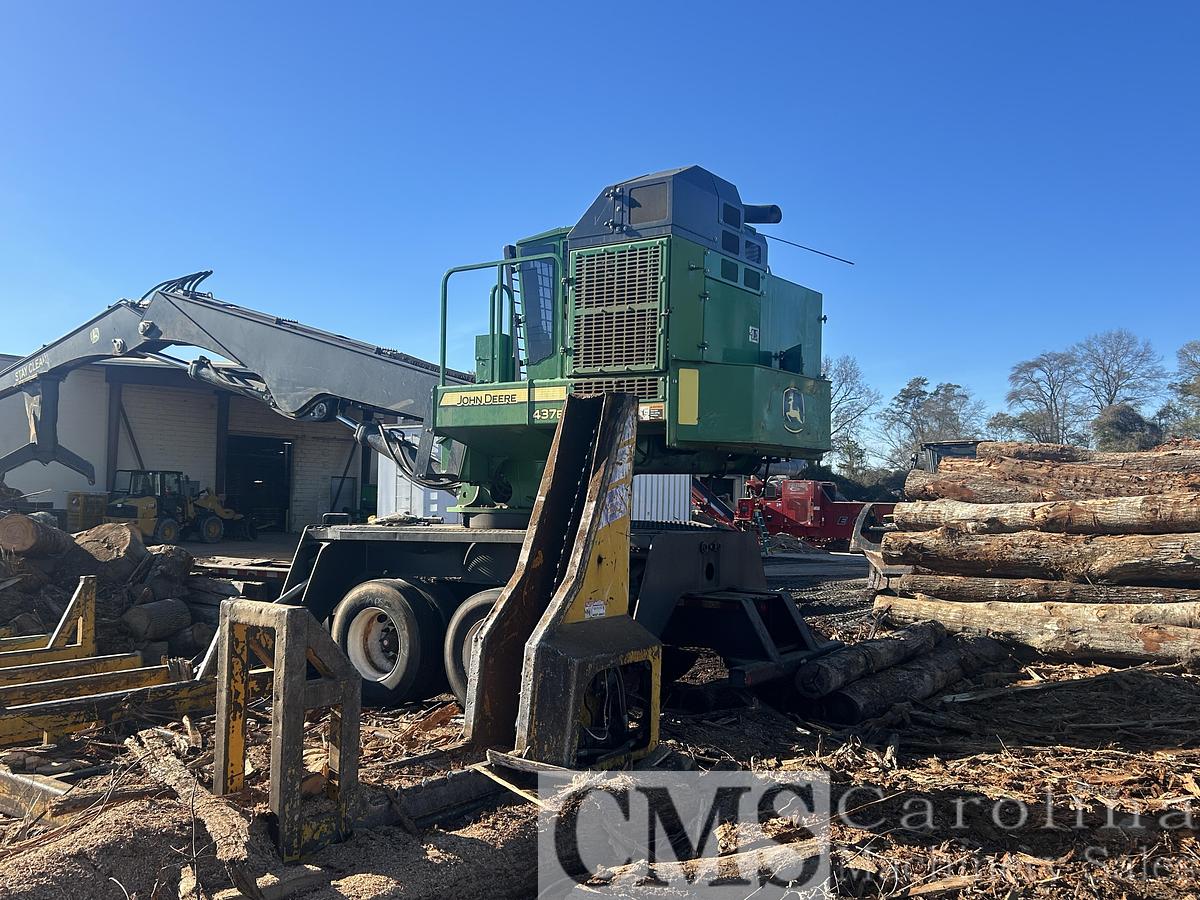 Used 2019 John Deere 437E Knuckleboom Loader with CSI Delimber