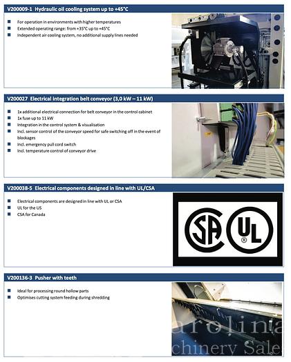 Used Lindner Micromat 2000 Shredder Grinder