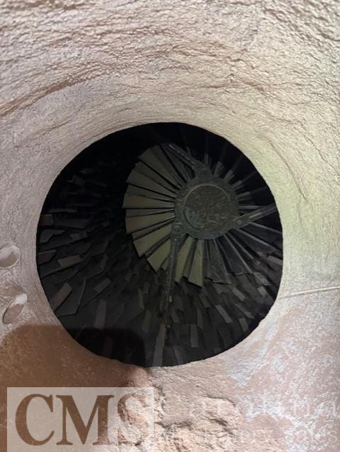 Used Player Design 12x50 Drum Dryer with Burner