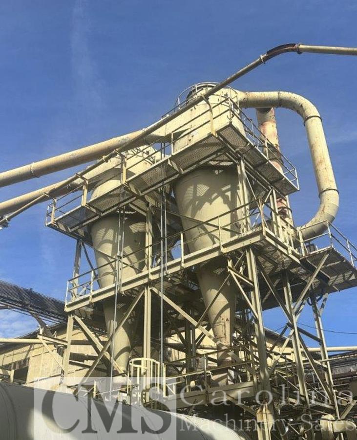 Used MEC 8x30 Triple Pass Drum Dryer