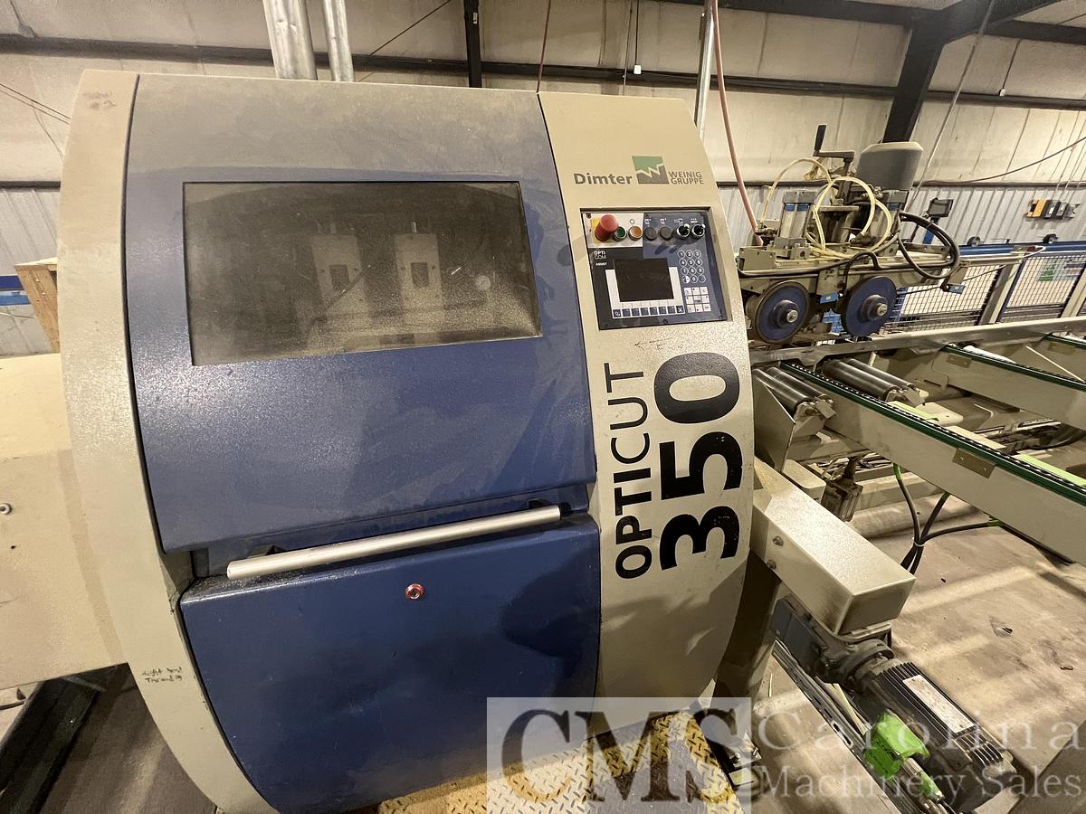 Used Dimter Opticut 350 Optimizing System with Scanning