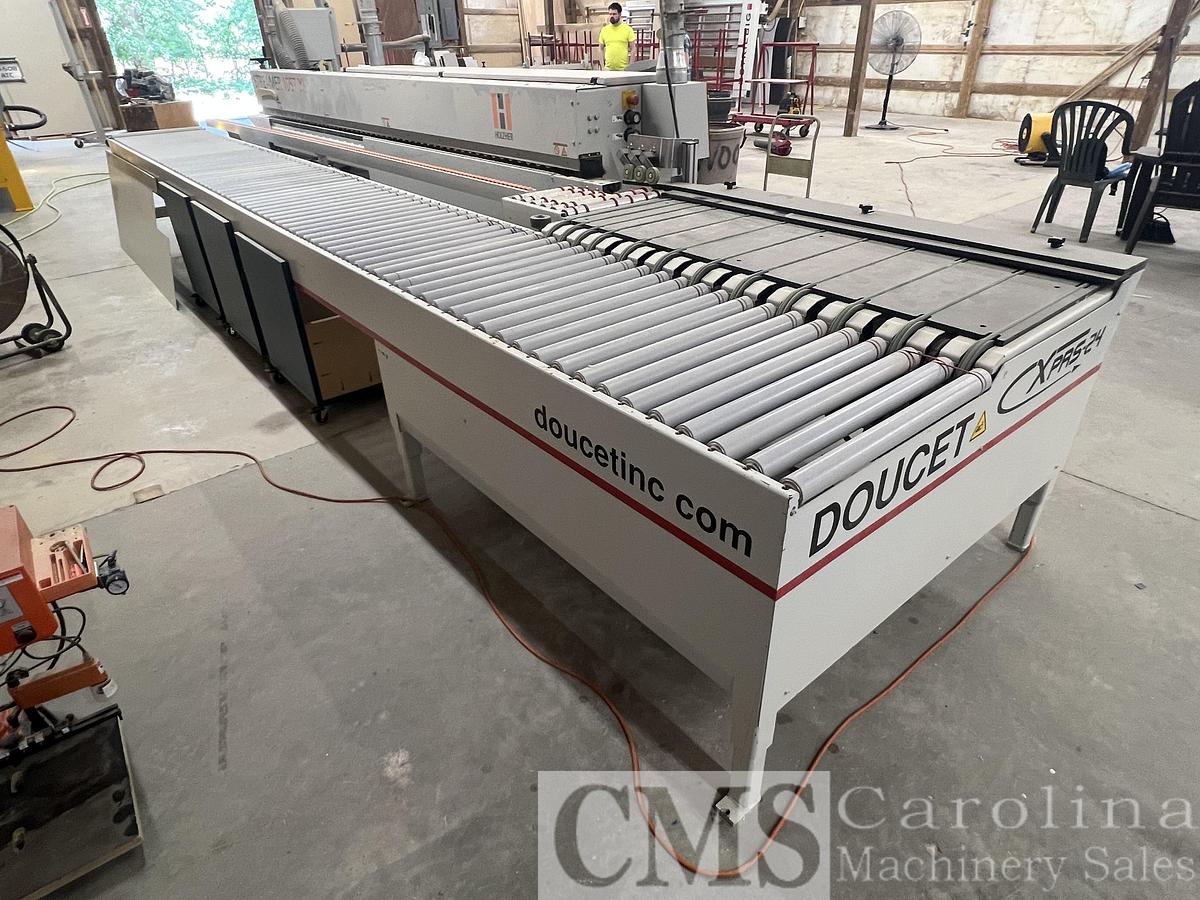 Used 2018 Holz-her Streamer 1057XL Edgebander with Doucet Return