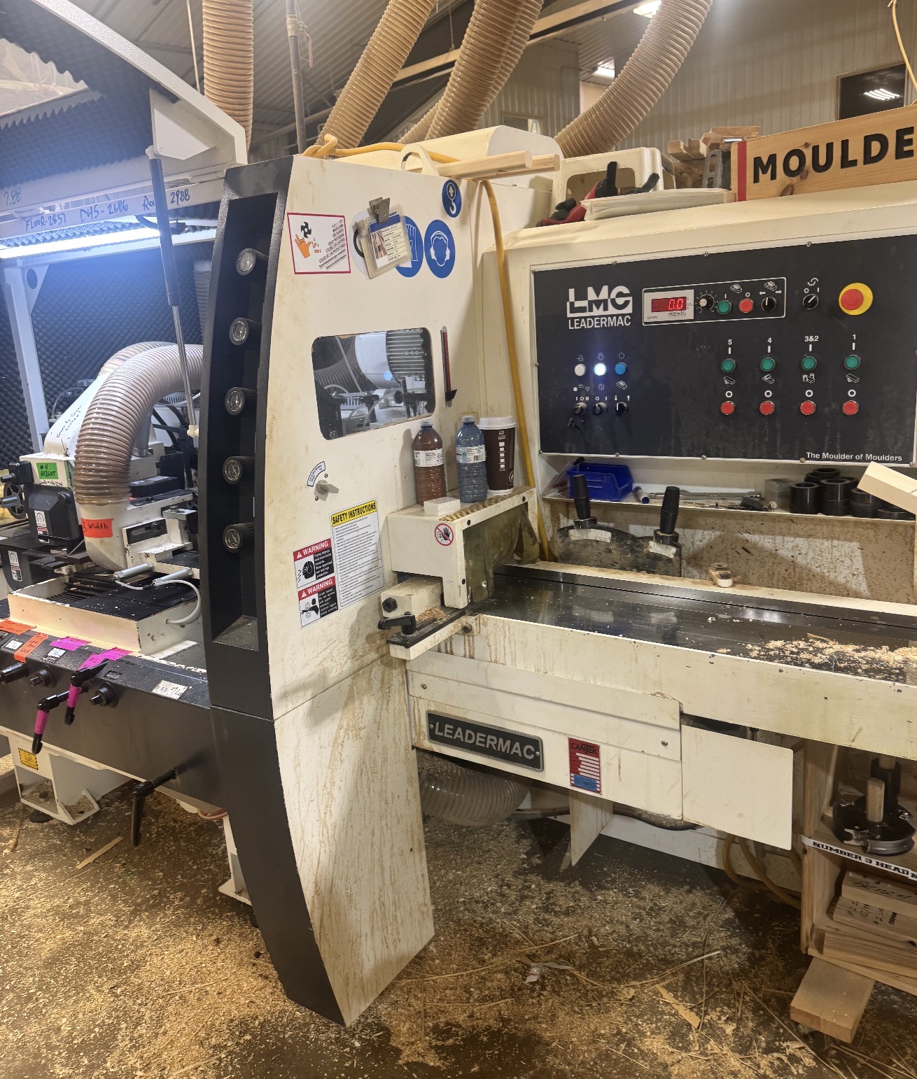 Used 2018 Leadermac Smartmac LMC 518 5-Head Moulder