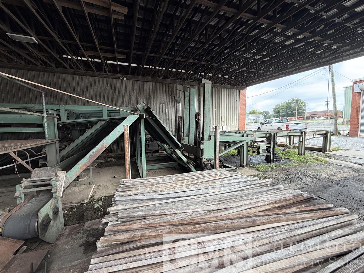 Used Irvington Moore and Newman Whitney Lumber Sticker and Planer Line