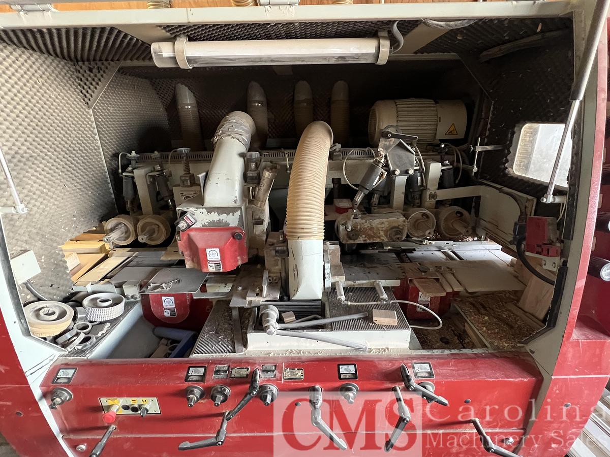 Used Leadermac LMC 518 Smartmac 5-Head Moulder