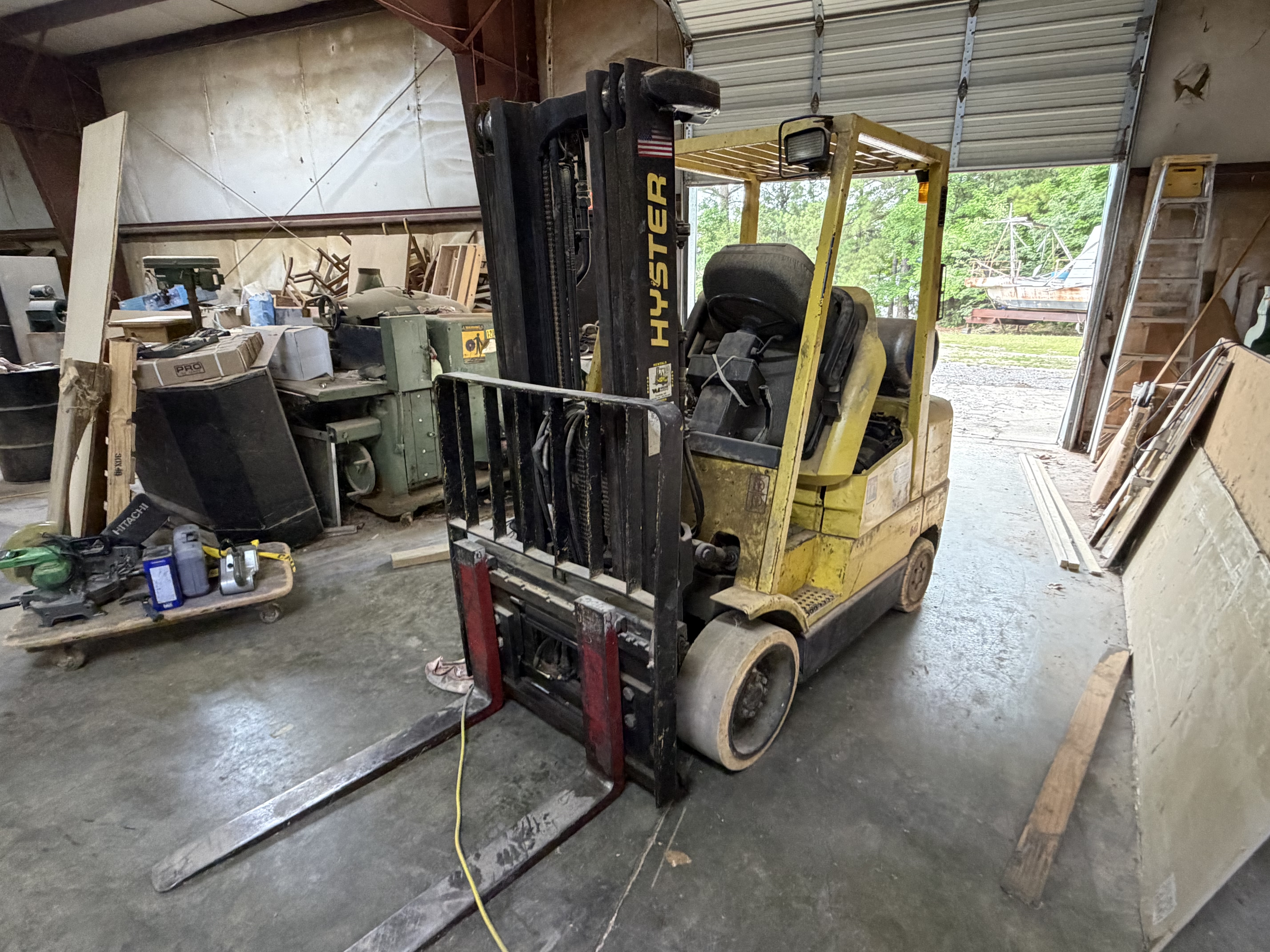 Used Hyster S60XM 6,000 Lbs Forklift