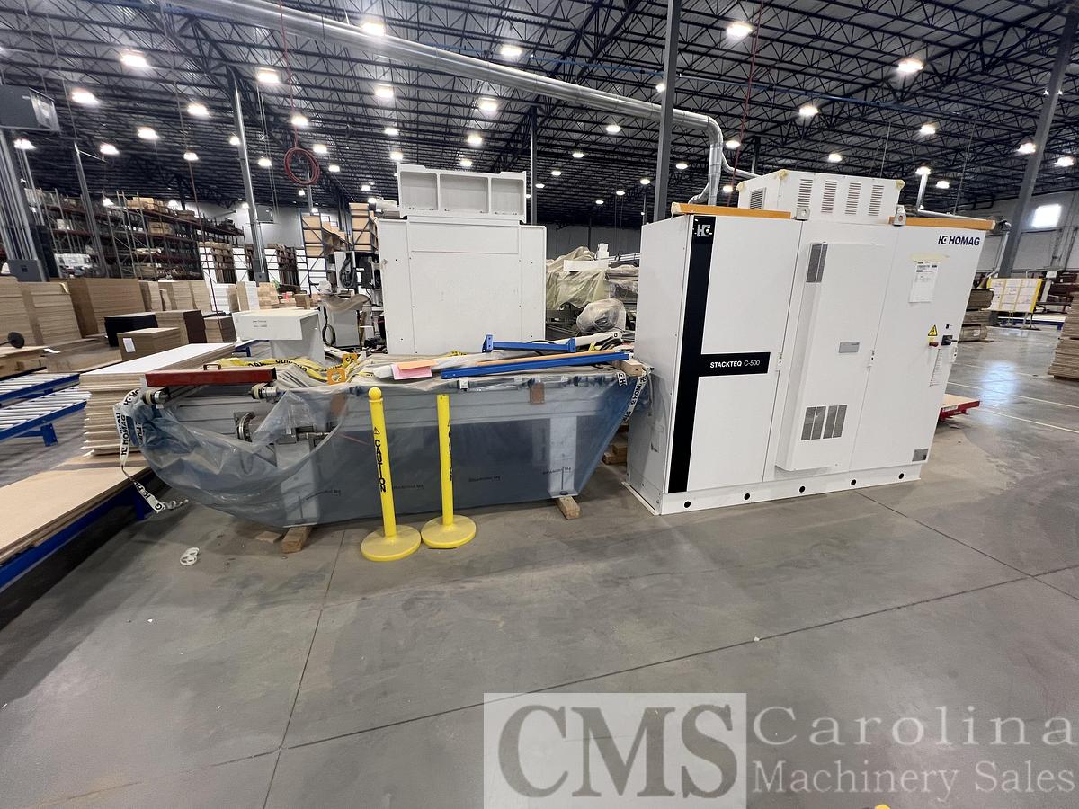 Used 2021 Homag Drillteq C600 with Stackteq C500 Stacker