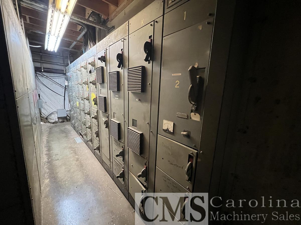 Used Complete Shaving Mill Operation with Land, Drying & Bagging Line Newman, BMM, MEC, Webb, Rethceif, CAT