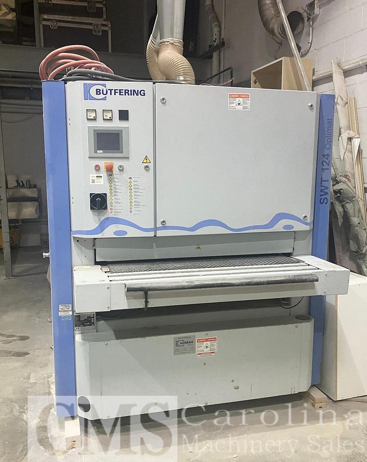 Used 2011 Butfering SWT 124 TB 43" Wide Belt Sander
