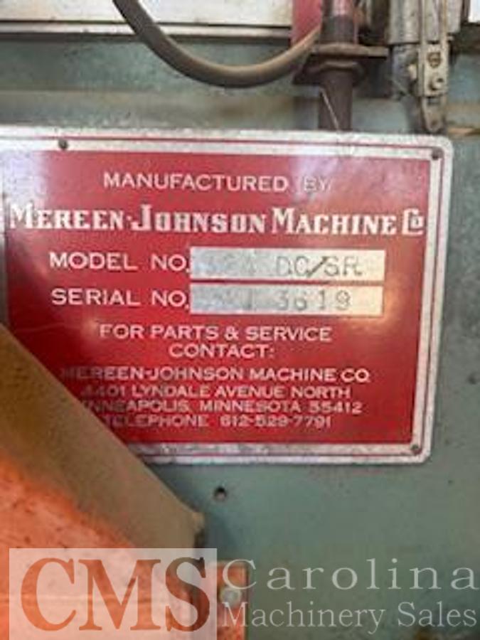 Used Mereen Johnson 524 DC/SR Gang Rip Saw