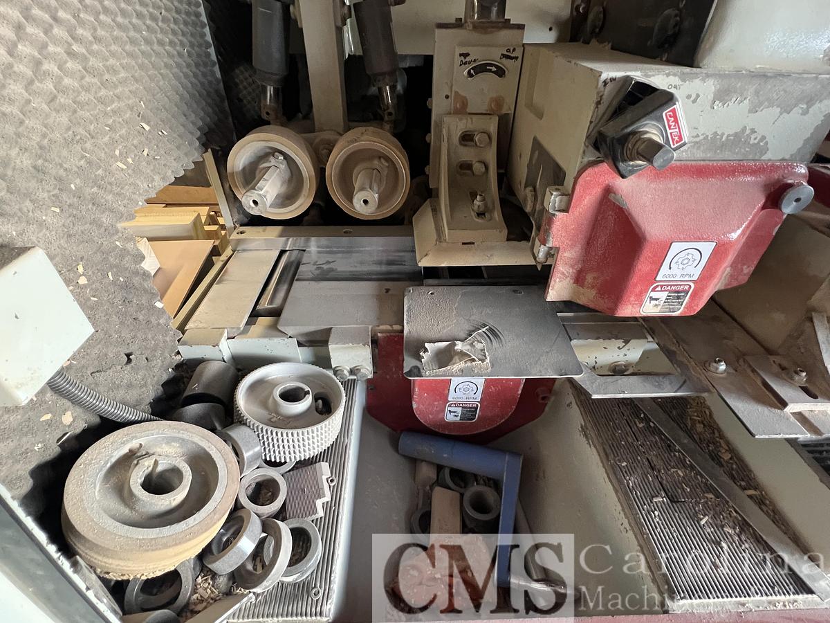 Used Leadermac LMC 518 Smartmac 5-Head Moulder