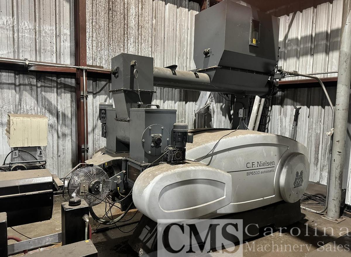 Used 2019 CF Nielsen BP6510 Automatic Briquette Press