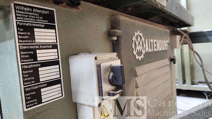 Used Altendorf F45 Sliding Table Saw