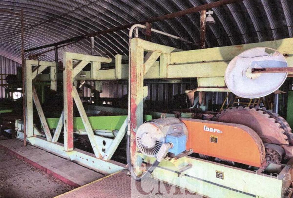Used Cooper 16' Overhead Scragg Mill