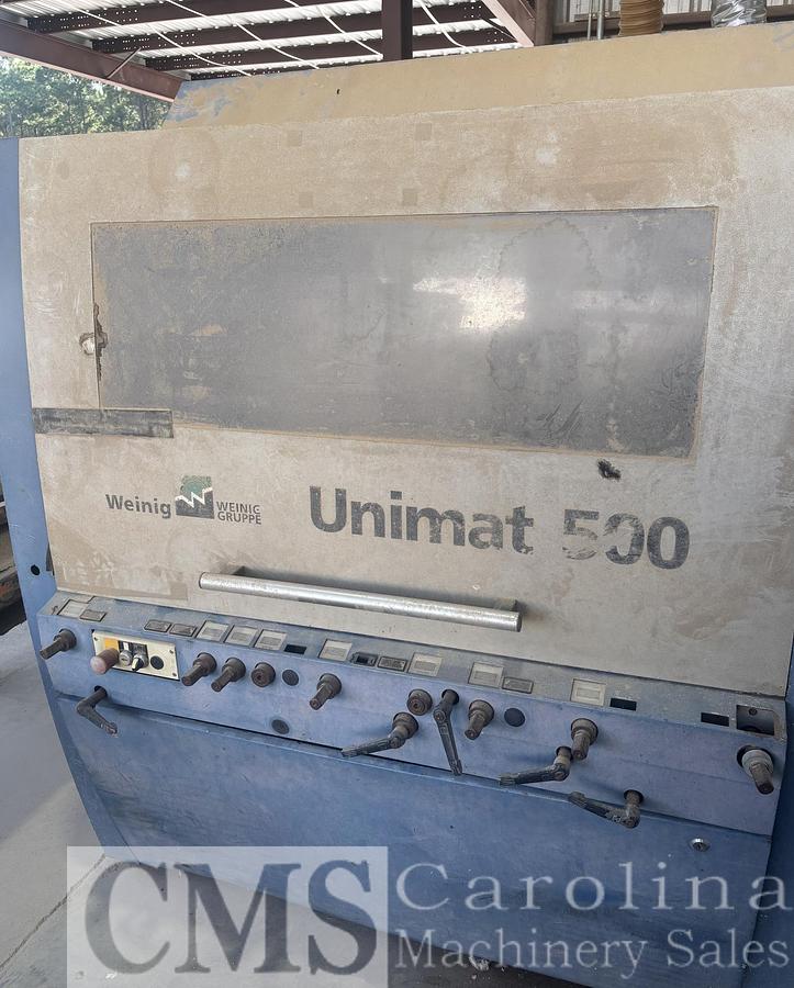 Used 2005 Weinig Unimat 500 Moulder