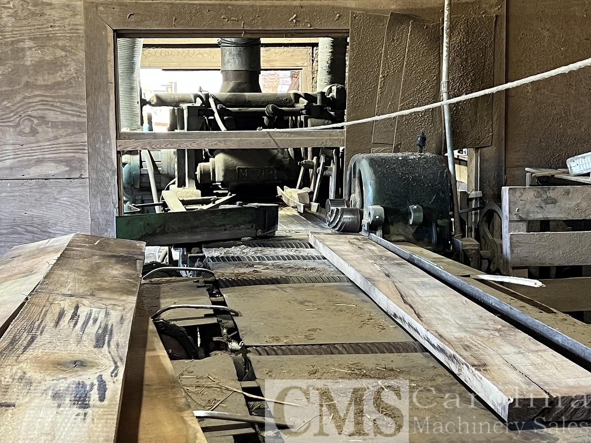 Used Newman M712 4-Sided Planer Mill with Infeed Deck