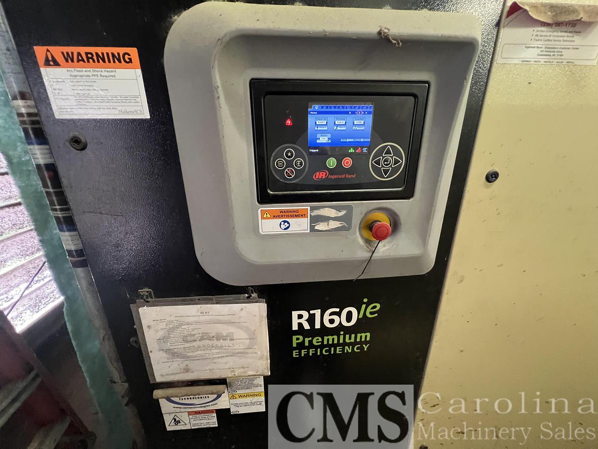 Used Quincy and Ingersoll Rand Air Compressor Room with Dryers