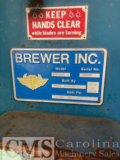 Used Brewer 5-Head Resaw with Return