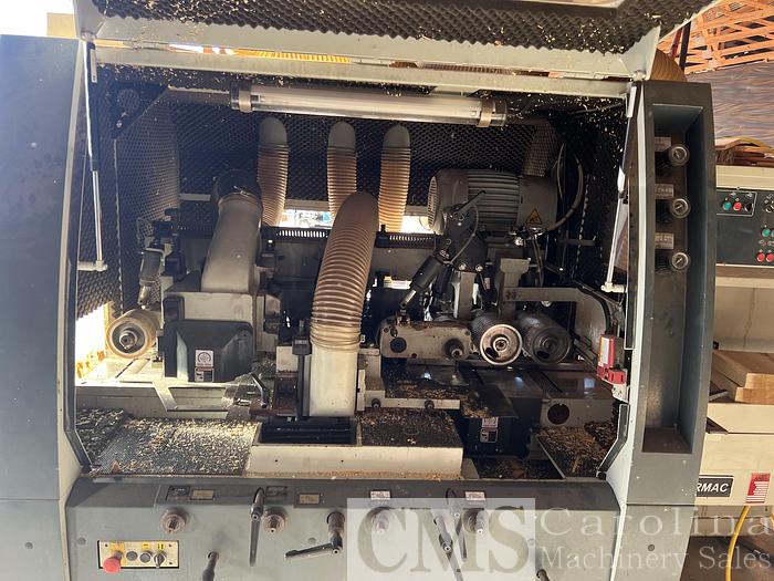 Used Leadermac  LMC-418S 4-Head Moulder