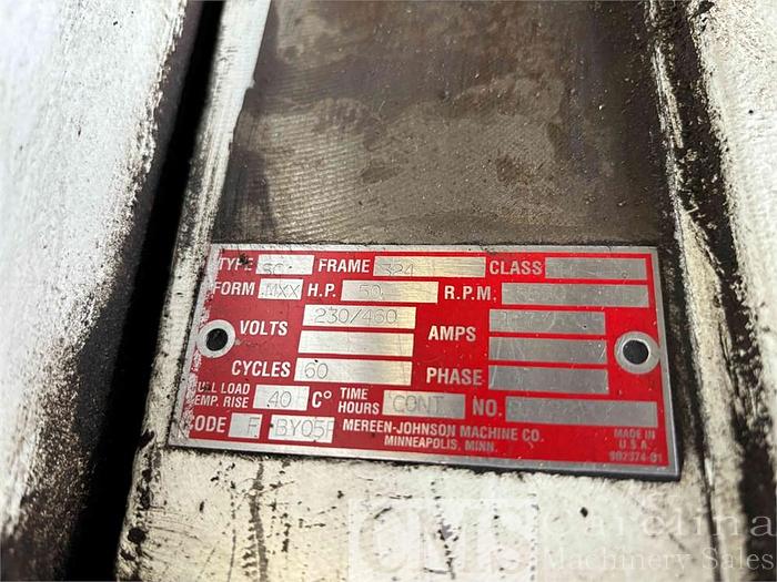 Used Mereen Johnson Model 312 DC Gang Rip Saw