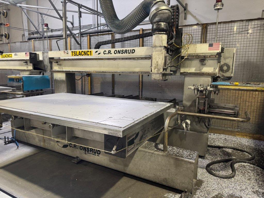Used 2014 CR Onsrud 98C18 Routers with Robot Loading 2014