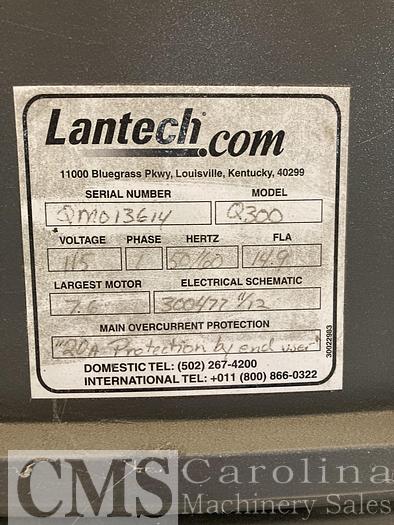 Used Lantech Q300 Pallet Wrapper