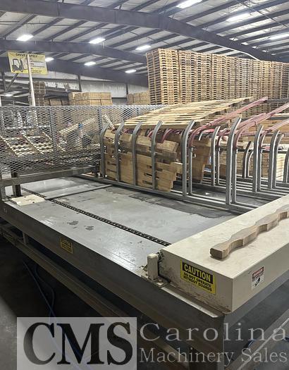 Used 2019 Woodpecker Pallet Nailer with Stacker