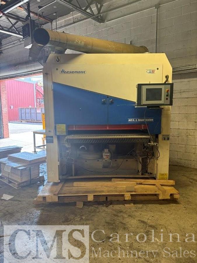 Used 2005 Heesemann MFA-6 Wide Belt Sander