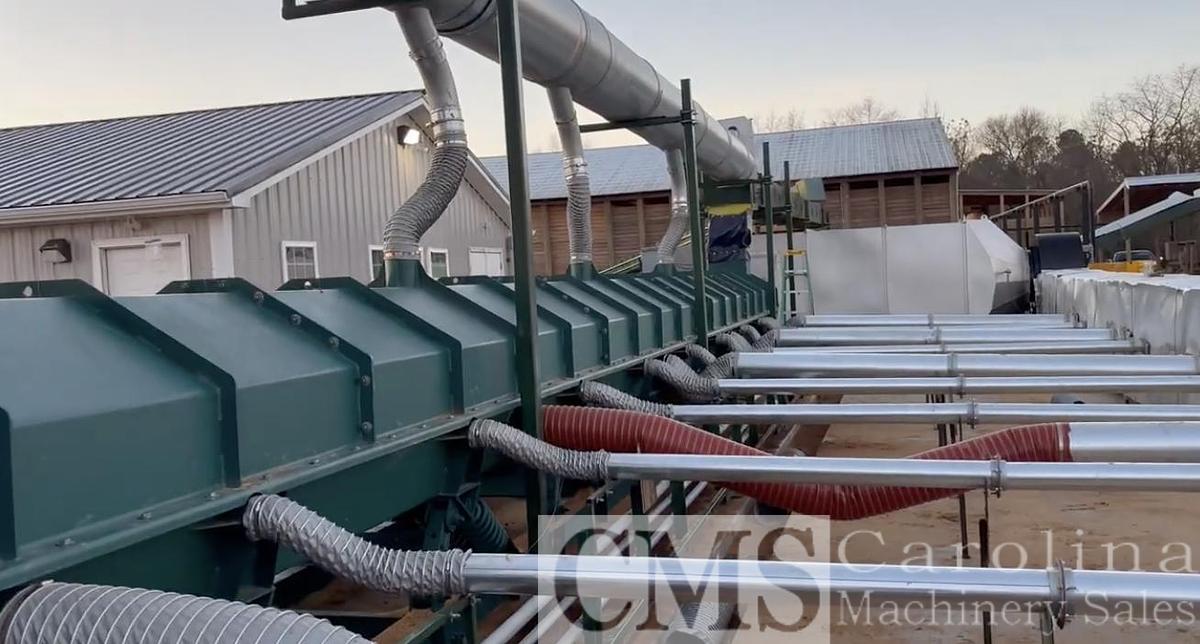 Custom Built Fluid Bed Dryer for Shavings, Sawdust & Hemp Products