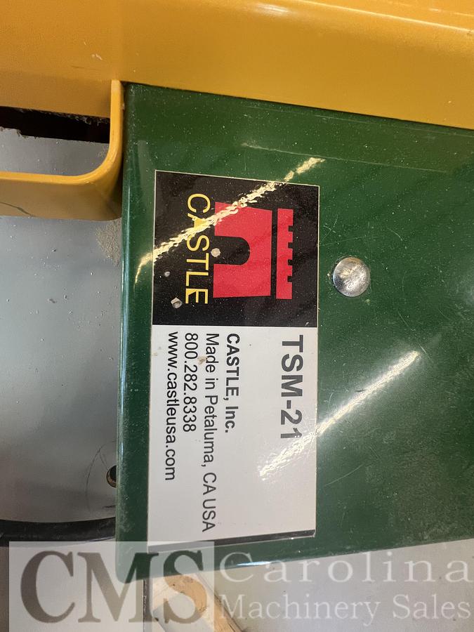 Used Castle TSM-21 Pocket Boring Machine