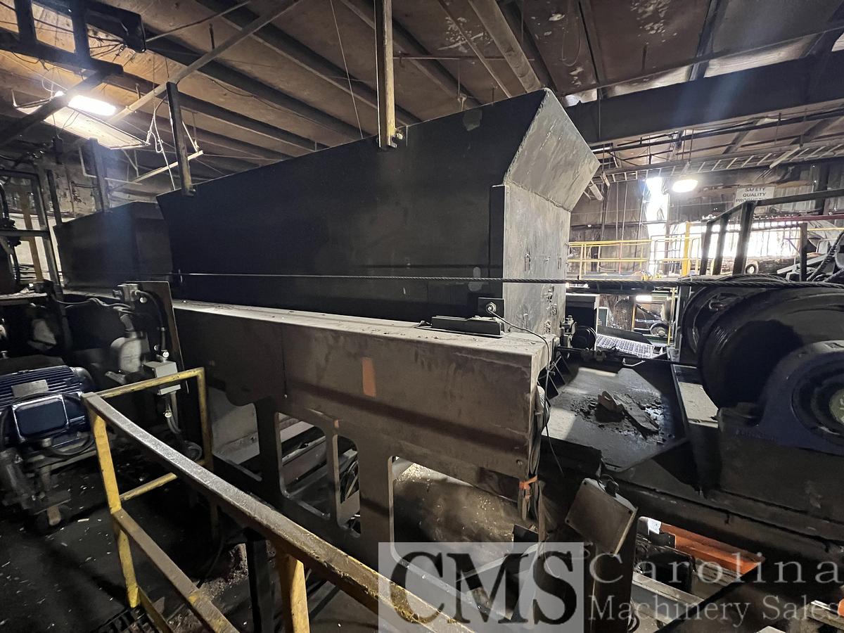 Used Complete Shaving Mill Operation with Land, Drying & Bagging Line Newman, BMM, MEC, Webb, Rethceif, CAT