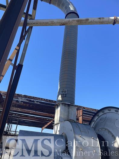 Used Heil 8x24 Drum Dryer with Dust Burner