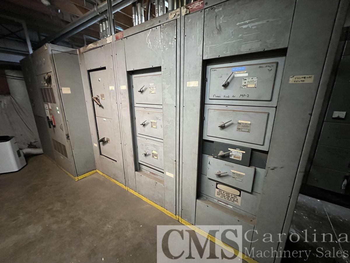 Used Complete Shaving Mill Operation with Land, Drying & Bagging Line Newman, BMM, MEC, Webb, Rethceif, CAT