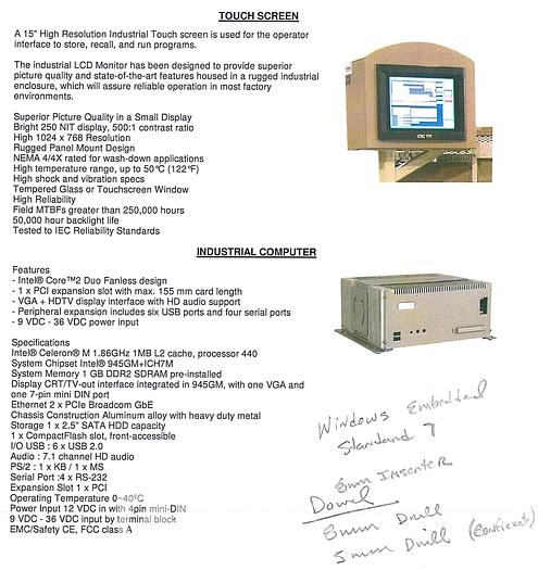 Used 2013 Accu-Systems HPJ-11-96 CNC Drill and Dowel Machine