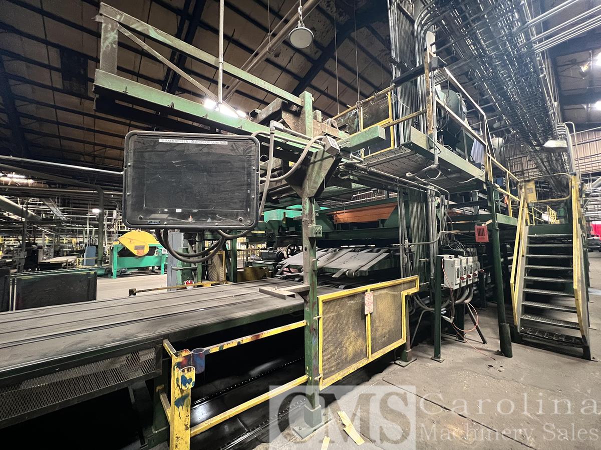 Used USNR Veneer Peeler and Stacker Green Line