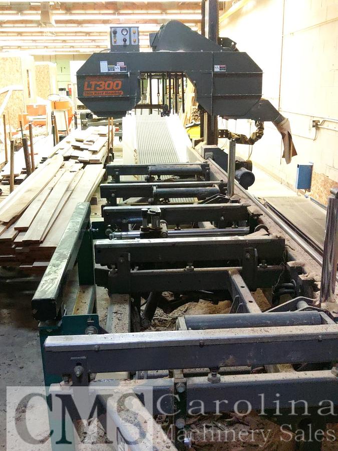 Used 2006 Wood-Mizer LT300 with Twin Blade Edger
