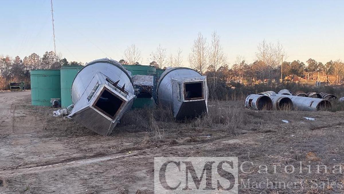 Used MEC 14'x84' Single Pass Drum Dryer