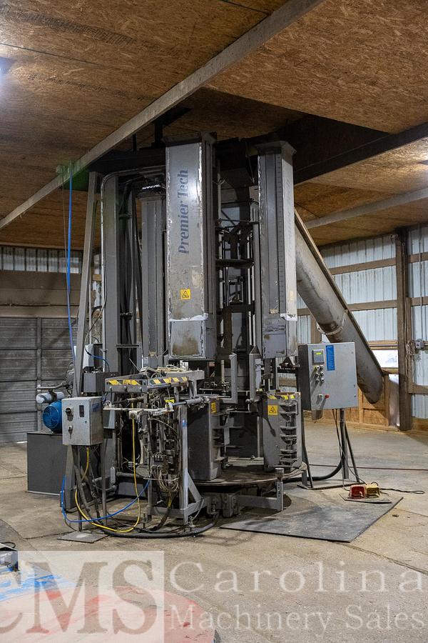Used Premier Tech EM600 Bagger with Haybuster Grinder