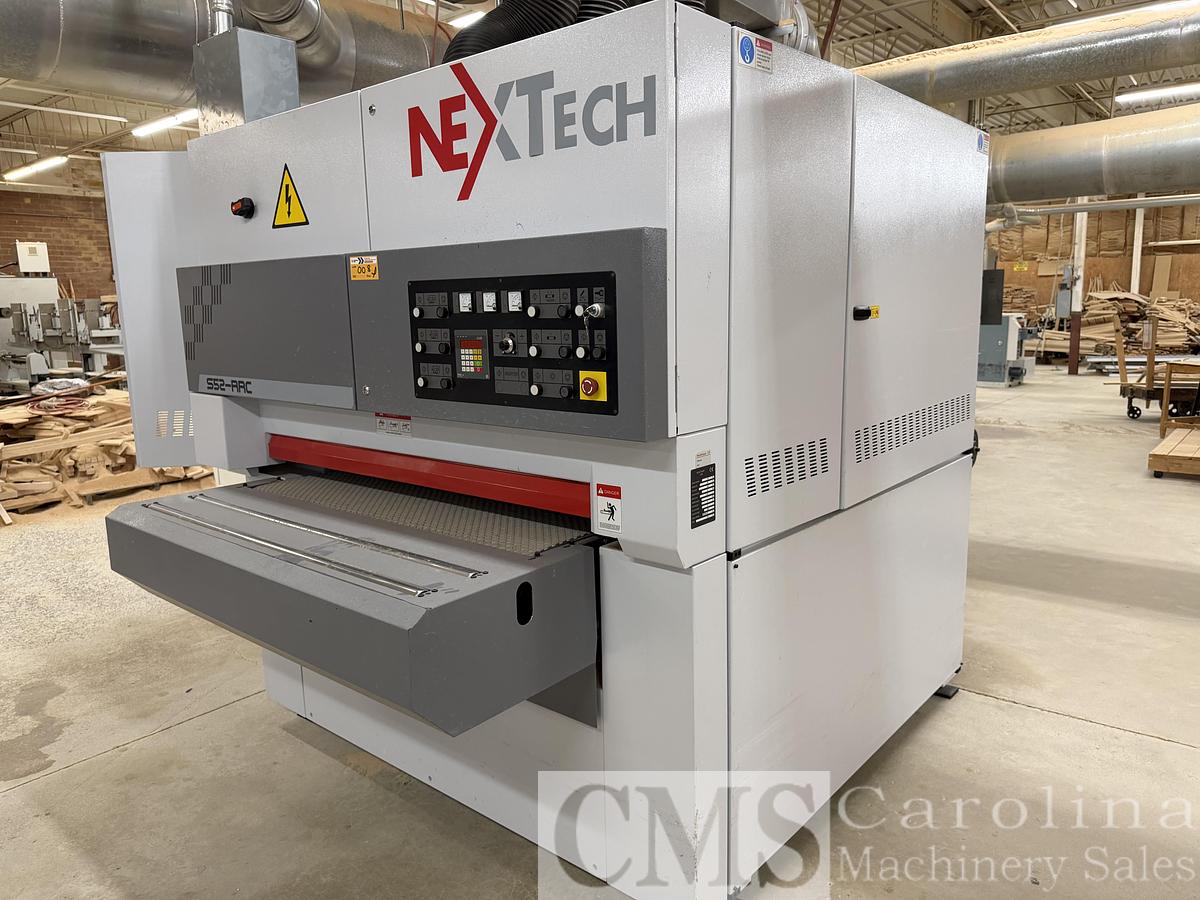 Used Nextech 3-Head 52" Wide Belt Sander