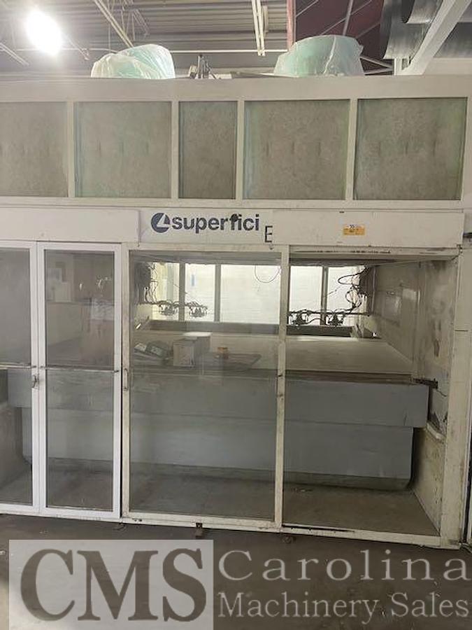 Used 2010 Superfici Magunm 2 Haed Spray Machine