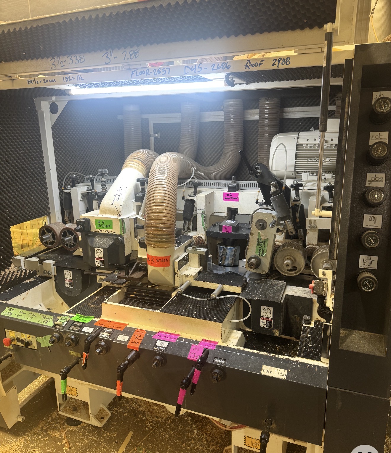 Used 2018 Leadermac Smartmac LMC 518 5-Head Moulder
