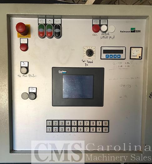 Used 2005 Raiman Profirip KR-319-2M Gang Rip Saw with (2) Moving Blades