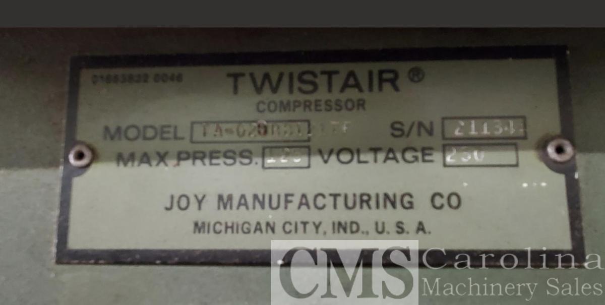 Used Joy 20 HP Compressor