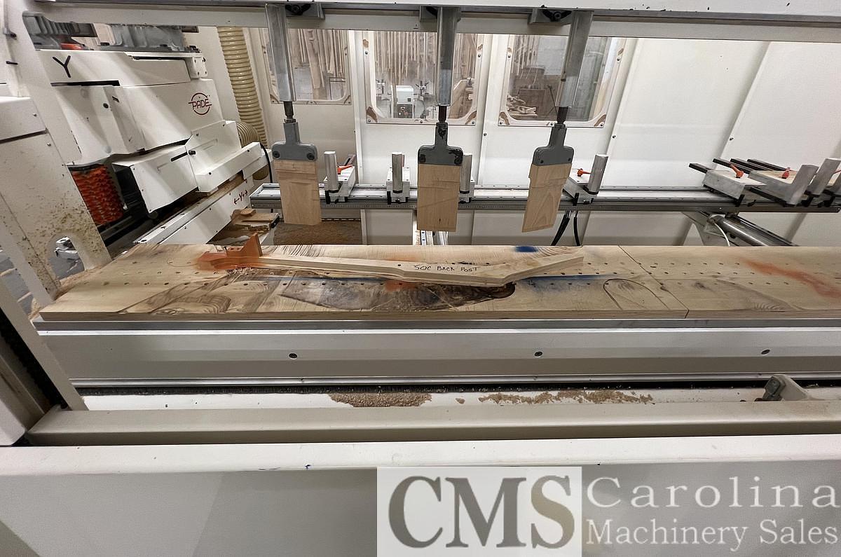 Used 2017 Pade Uinze CNC Profile Shape and Sand Machine