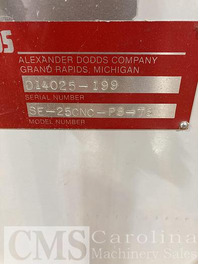 Used Dodds SE25CNC-PS-TS Dovetail Machine