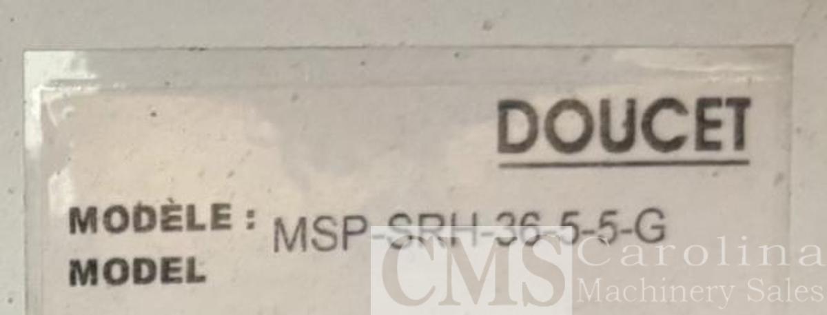 Used 2022 Doucet Model MSP-SRH-36 Return Conveyor