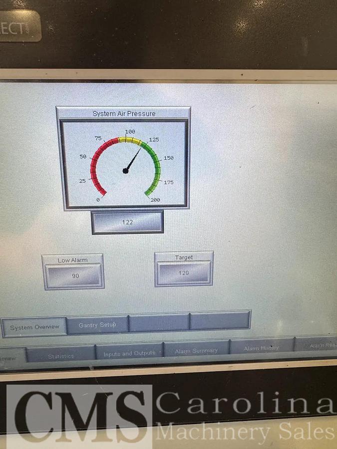 Used Universal IN-LINE Pallet Nailer with Stacker