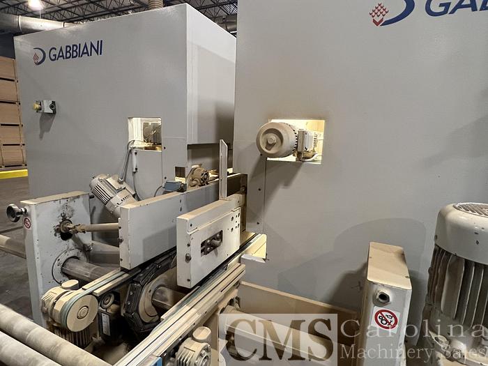 Used 2003 Gabbiani SQV-SQI Double End Tenoner