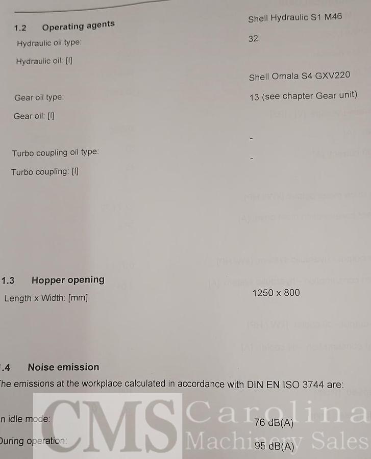 Used 2022 Weima WL6 Wood Grinder