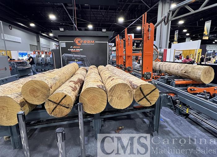 Used Woodtech/C-Form 4" Band Sawmill with Operator Cab